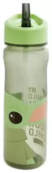 Image of Mandalorian Green Sipper Water Bottle - 600ml
