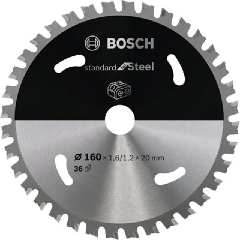 Image of Bosch Cordless Circular Saw Blade for Steel 2608837749 Diameter: 160mm