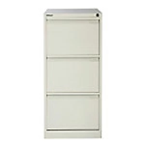 Image of Bisley Filing Cabinet 1633-AB9 White 470 x 622 x 1,016 mm