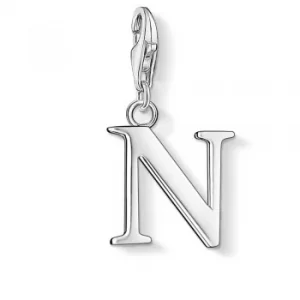Image of THOMAS SABO Silver Letter N Charm 0188-001-12