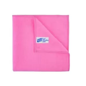 Image of Microfibre Cloths EXEL, Pack of 10 (Pink) 40 x 40cm
