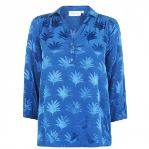 Image of Fabienne Chapot Trudy Blouse - Fan Blue