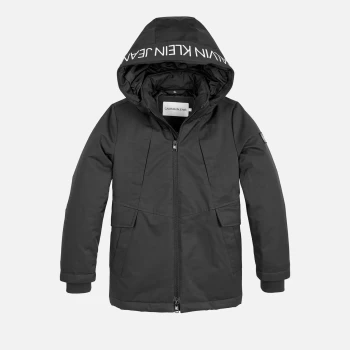 Image of Calvin Klein Boys' Back to School Jacket - Black - 10 Years