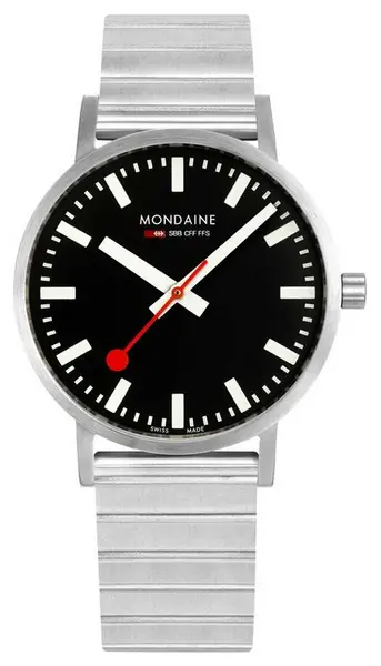 Image of Mondaine A660.30360.16SBW Classic Metal 40mm Stainless Watch