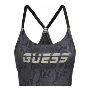 Image of Guess Snake Bralet - Grey GBAM