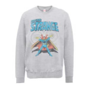 Image of Marvel Doctor Strange Energy Mens Grey Sweatshirt - S - Grey