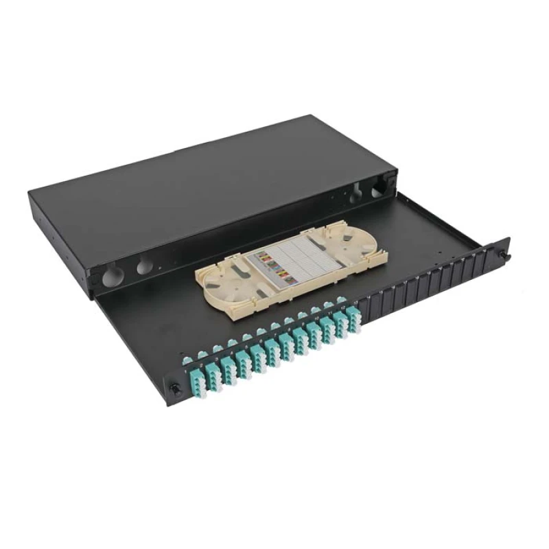 Image of Cablenet CNL OF PPan OM3/4 48 OF LC QD x 12 Aq