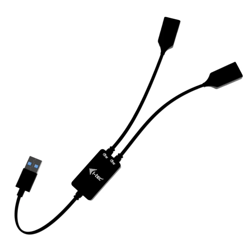 Image of i-tec i-tec USB-A Cable HUB 2 port (2x USB-A) U3CBLHUB2A