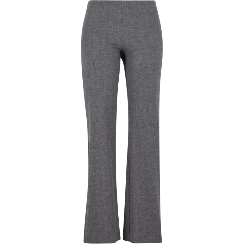 Image of Urban Classics Womens Trousers Urban Classics Rib Gris Female L