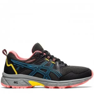 Image of Asics Gel Venture 8 Trail Running Shoes Ladies - Black/Blue