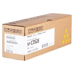 Image of Ricoh 407386 Yellow Original Toner Cartridge