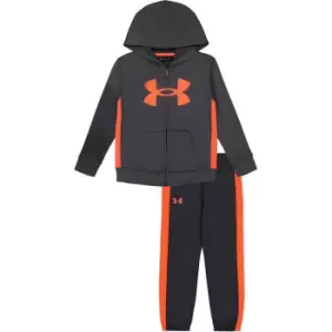 Image of Under Armour Zip Hoodie and Jogging Bottoms Set Infants - Grey