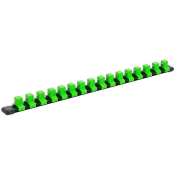 Image of Sealey 1/2" Drive 16 Clip Socket Retaining Rail 1/2"