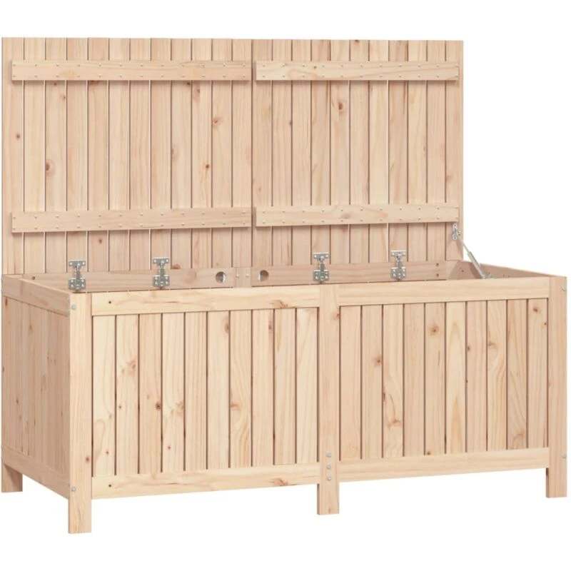 Image of VIDAXL Vidaxl - Garden Storage Box 147x68x64cm Solid Wood Pine 8720845678067
