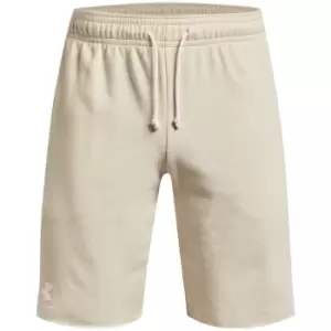 Image of Under Armour Rival Terry Shorts Mens - Brown