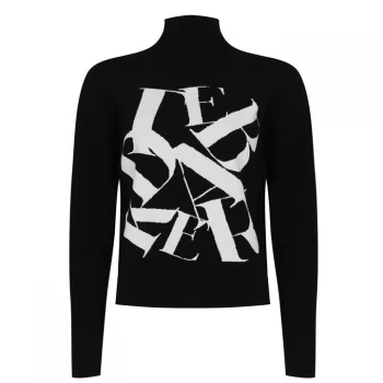 Image of Ted Baker Izabelle Funnel Jumper - Black