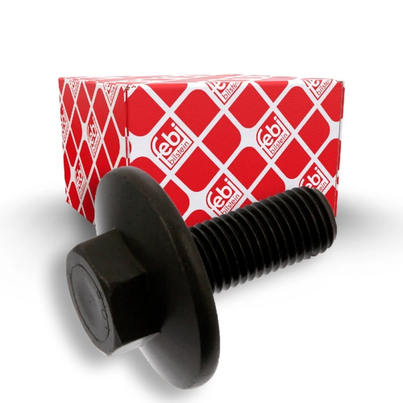 Image of FEBI BILSTEIN Pulley Bolt 40754 FORD,VOLVO,Fiesta Mk6 Schragheck (JA8, JR8),Fiesta Mk5 Schragheck (JH1, JD1, JH3, JD3),MONDEO IV Turnier (BA7)