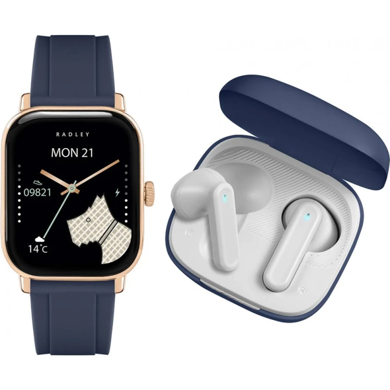 Image of Radley RYS56-2190-TWS Series 56 Smartwatch And Earbuds Set - W51530