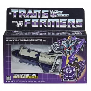 Image of Hasbro Transformers Toys Vintage G1 Astrotrain Action Figure