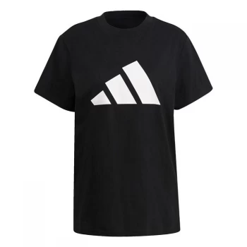 Image of adidas Sportswear Future Icons Logo Graphic T-Shir - Black
