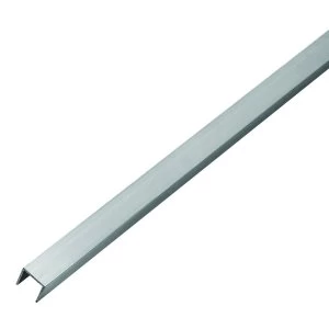 Image of Wickes 19.5mm Multi Purpose U Section - Aluminium 1m