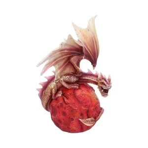 Image of Mars Guardian Red Planet Dragon Figurine