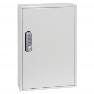 Image of Phoenix Deep Plus & Padlock Key Cabinet KC0502M 50 Hook with