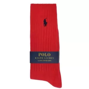 Image of Polo Ralph Lauren Crew Socks - Red