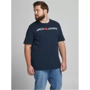 Image of Jack and Jones and Jones Corp Logo T-Shirt Mens - Blue