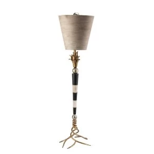 Image of 1 Light Table Lamp Black, Gold, E27