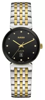 Image of RADO R48913743 Florence Classic Diamonds Two-Tone Watch