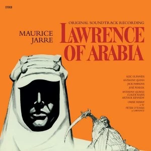 Image of Maurice Jarre - Lawrence Of Arabia Limited Transparent Red Vinyl