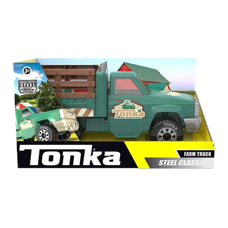 Image of Tonka Tonka Steel Classics Farm Truck - White White One Size