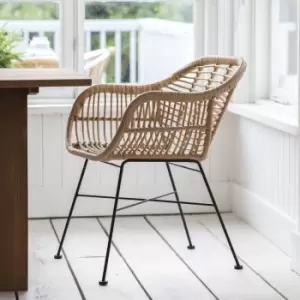 Image of Garden Trading Hampstead Dining Chairs Oak