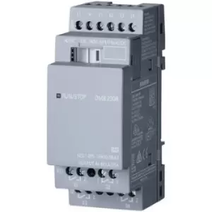 Image of Siemens LOGO! DM8 230R 0BA2 PLC add-on module 115 V AC, 115 V DC, 230 V AC, 230 V DC
