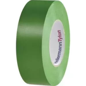 Image of HellermannTyton HelaTape Flex 15 710-00154 Electrical tape HelaTape Flex 15 Green (L x W) 20 m x 19mm