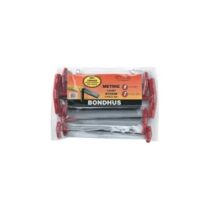 Image of 8-Pce Metric T-handled Ball Driver Set