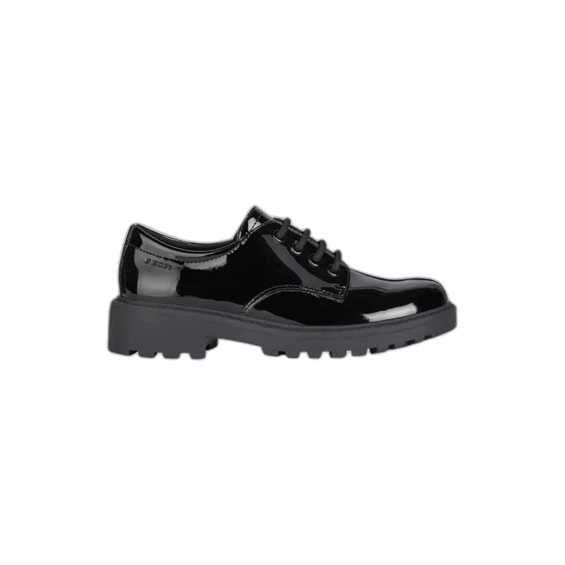 Image of Geox J Casey boys's Children's Slip-ons (Shoes) in Black
