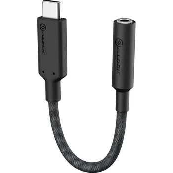 Image of Alogic USB-C To 3.5mm Adapter - Black