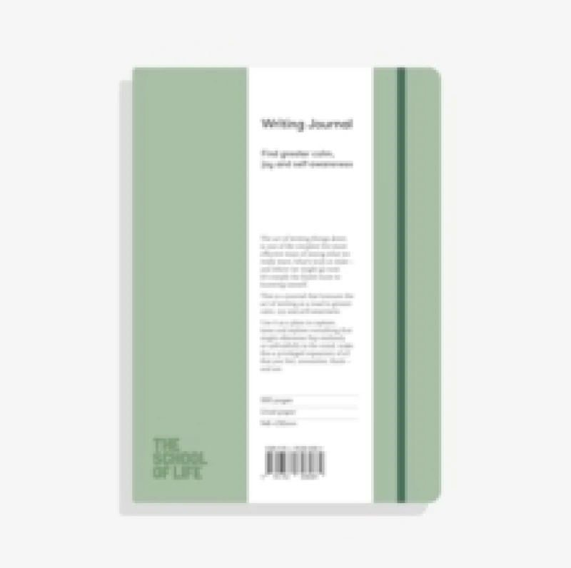 Image of The School of Life Writing Journal - Sage : Find greater calm, joy and self-awareness Notebook / blank book