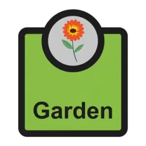 Image of Garden Sign, Self Adhesive Foamex (266mm x 310mm)