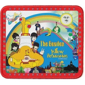 Image of The Beatles - Yellow Submarine Stars Border Standard Patch