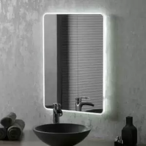 Image of Yearn Mirrors Yearn LED Portrait Bathroom Mirror With Anti-fog 50(w)x70Cm(h)