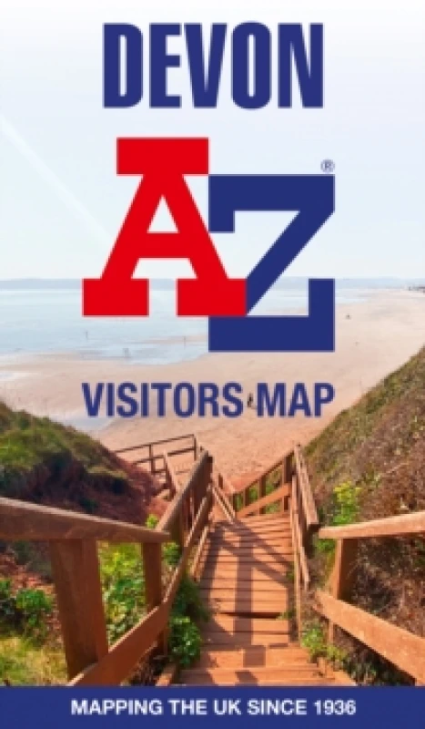 Image of Devon A-Z Visitors Map. By AZ Maps Books