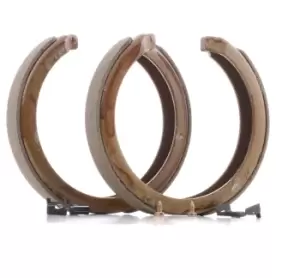 Image of RIDEX Brake Shoes HYUNDAI,KIA,CHEVROLET 70B0084 B521040,96298281,96298282 Brake Shoe Set,Brake Lining B521030,B521040,583053SA20,583053SA30,583053SA20