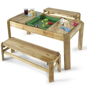 Image of Plum Activity Table & Bench