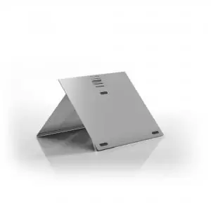 Image of aero evo - Attachable Ultralight Laptop Stand - Natural Aluminium