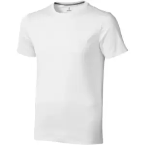 Image of Elevate Mens Nanaimo Short Sleeve T-Shirt (M) (White)