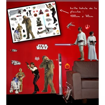 Image of Star Wars - Rebels Wall Stickers (100 x 70 cm)