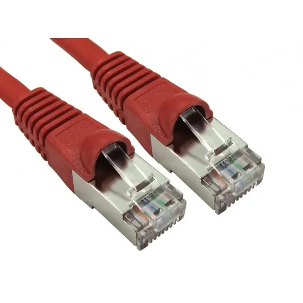 Image of Cables Direct 1m CAT6A Patch Cable (Red)